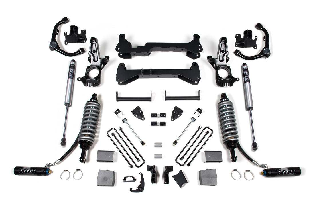 7 Inch Lift Kit | FOX 2.5 Coilover Conversion | Chevy Silverado or GMC Sierra 2500HD (01-10) 2WD