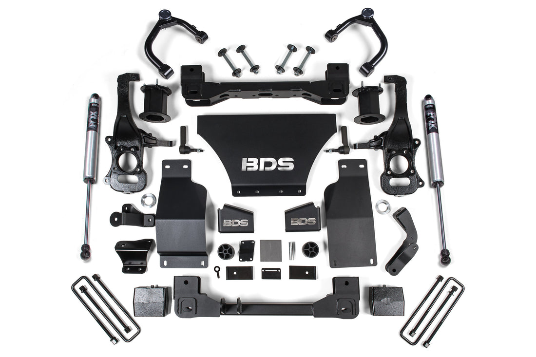 6 Inch Lift Kit | Chevy Silverado or GMC Sierra 1500 (19-26) 4WD | Gas