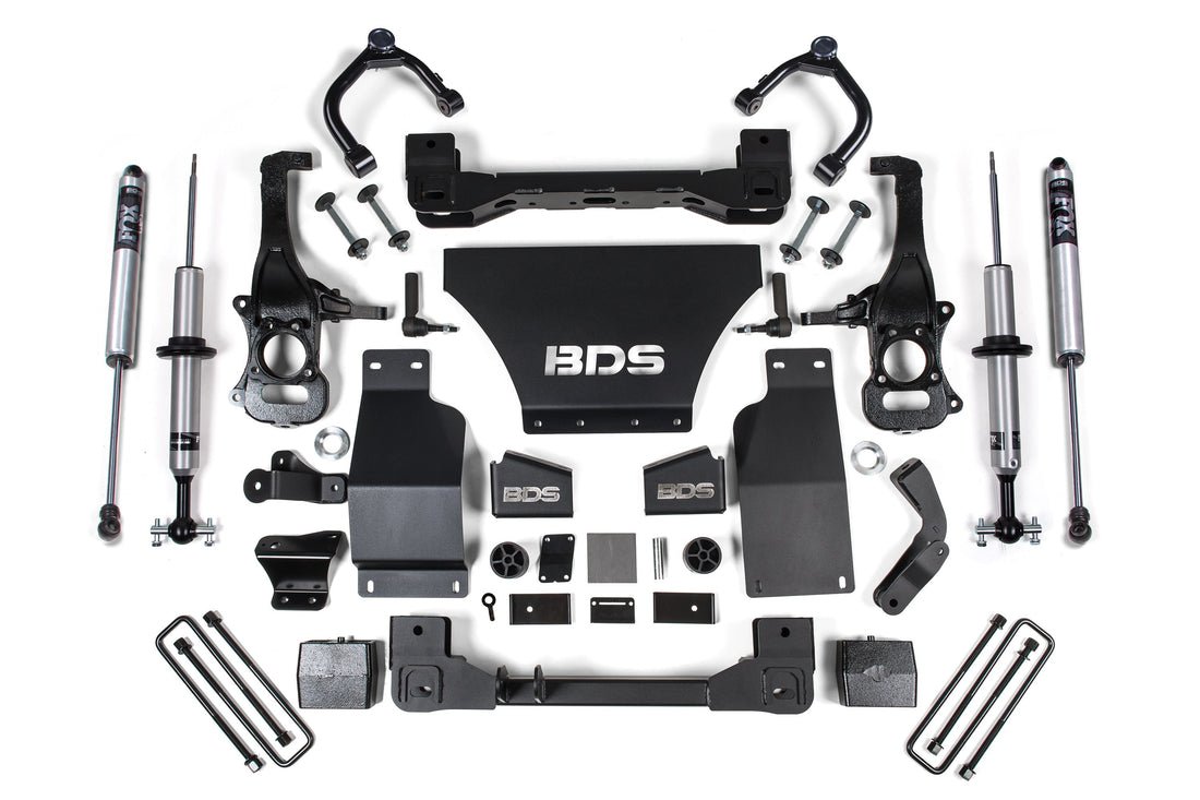 6 Inch Lift Kit | Chevy Silverado or GMC Sierra 1500 (19-26) 4WD | Gas
