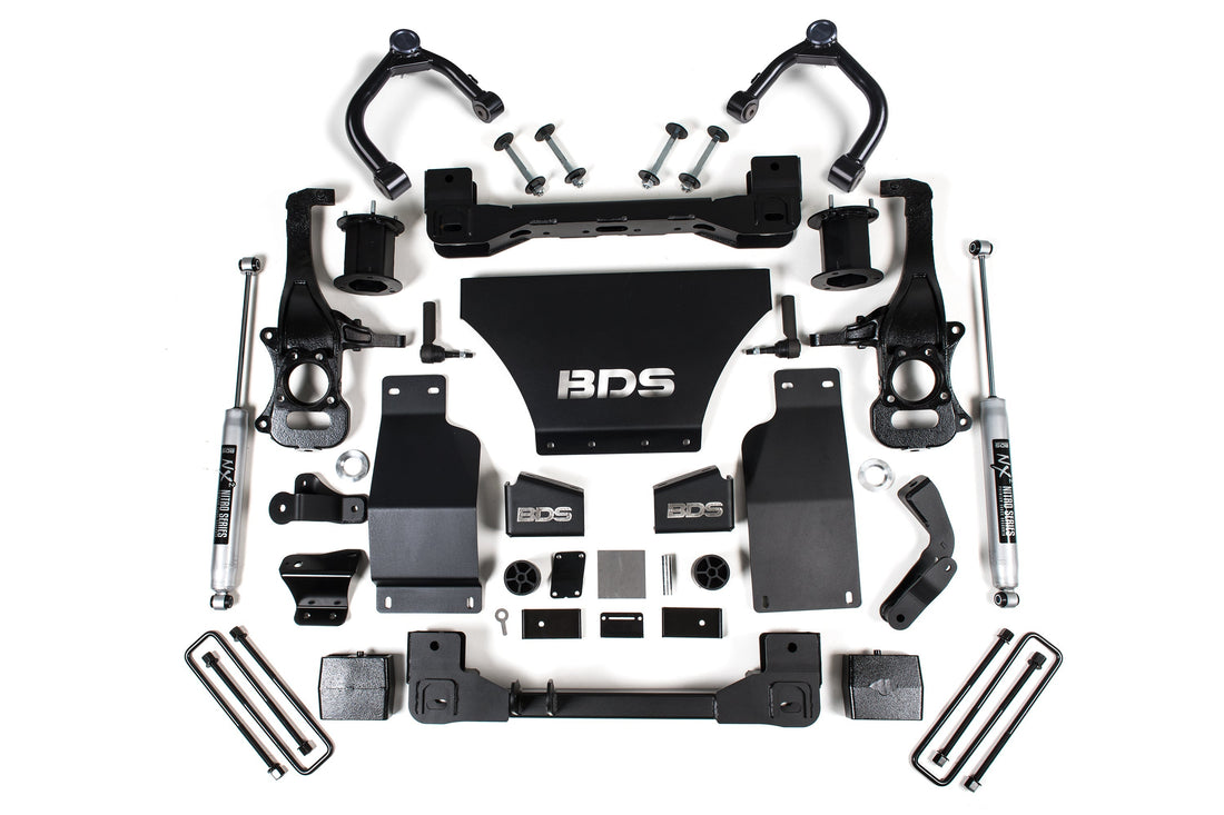 6 Inch Lift Kit | Chevy Silverado or GMC Sierra 1500 (19-26) 4WD | Gas