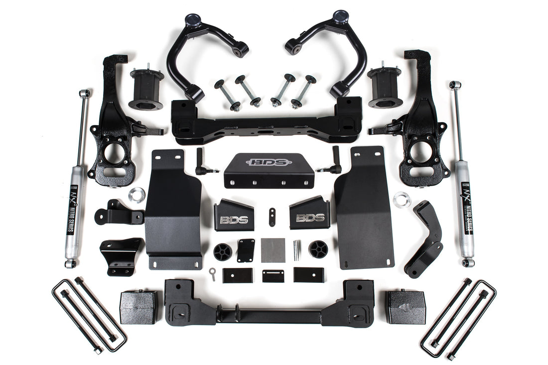6 Inch Lift Kit | Chevy Silverado or GMC Sierra 1500 (19-26) 4WD | Diesel