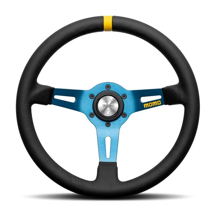 Steering Wheel MOD.08 Black/Blue