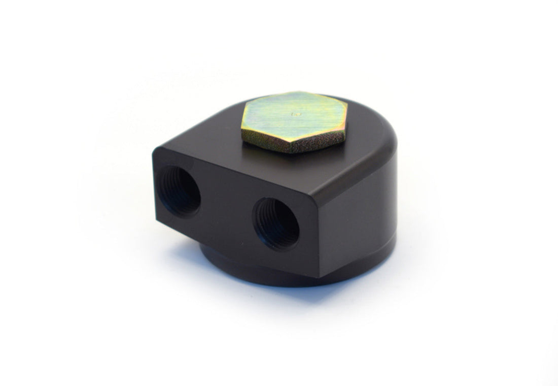 22mm 90 Deg. Oil Filter Adapter - 22598