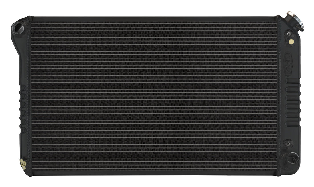 Radiator Aluminum Black 2-ROW Xflo - GMT558AB