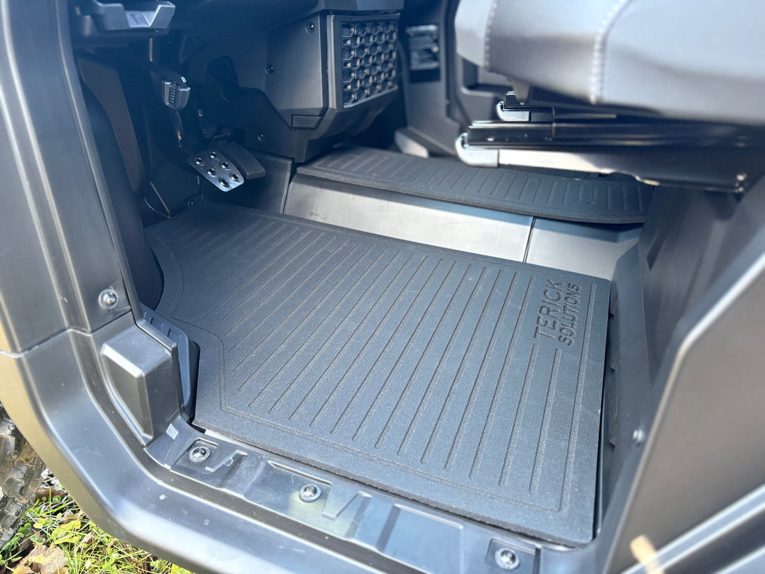 Terick Rubber Floor Mats for Can-Am Defender HD11