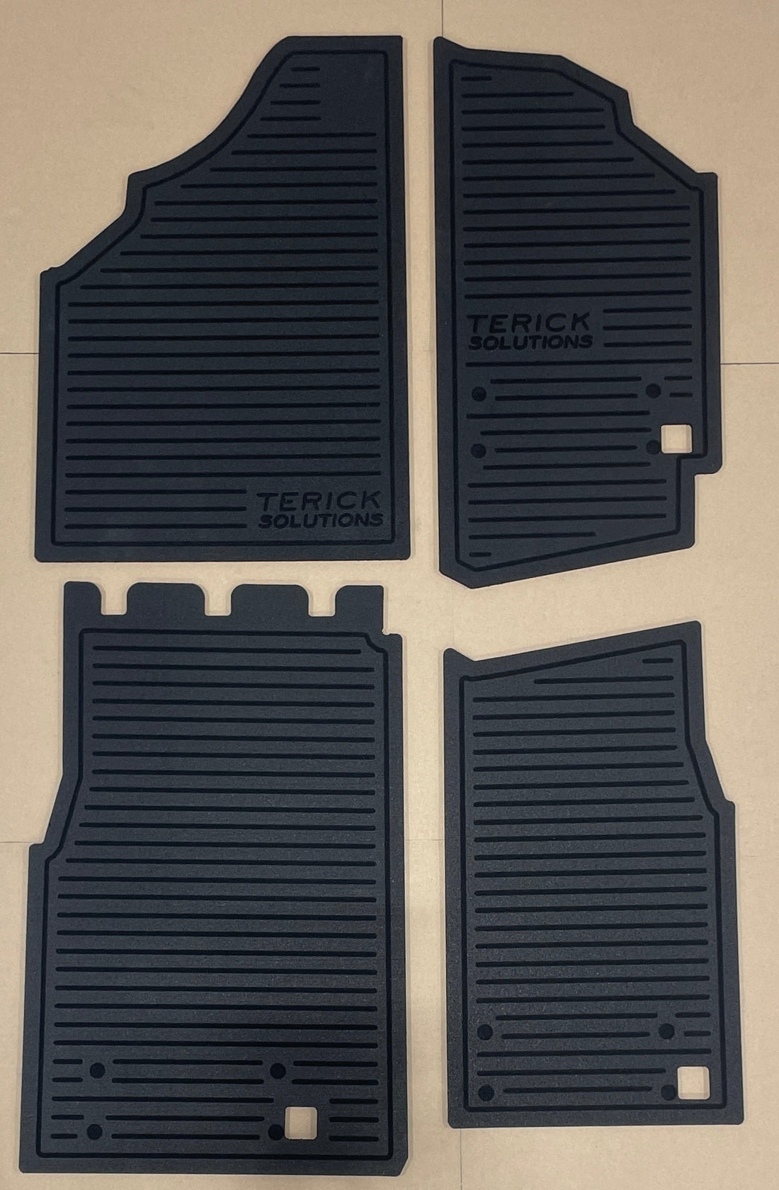 Terick Rubber Floor Mats for Can-Am Defender