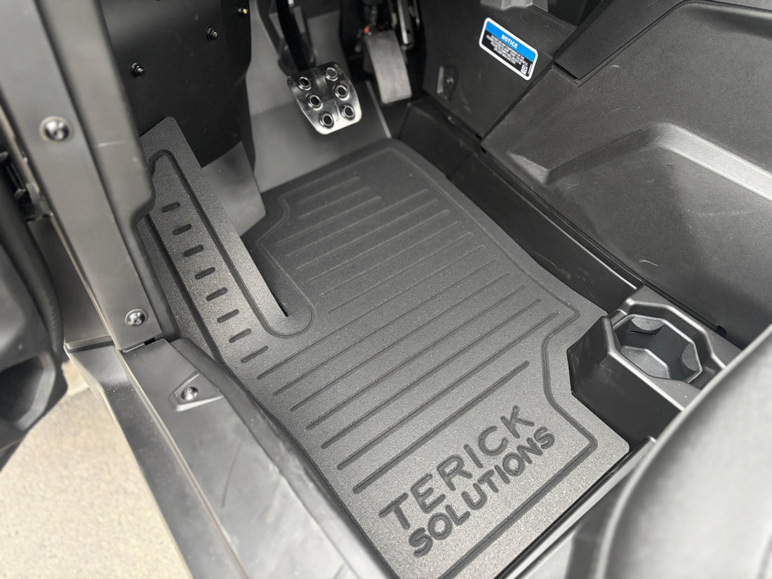 Terick Rubber Floor Mats for Can-Am Commander / Maverick Gen 2