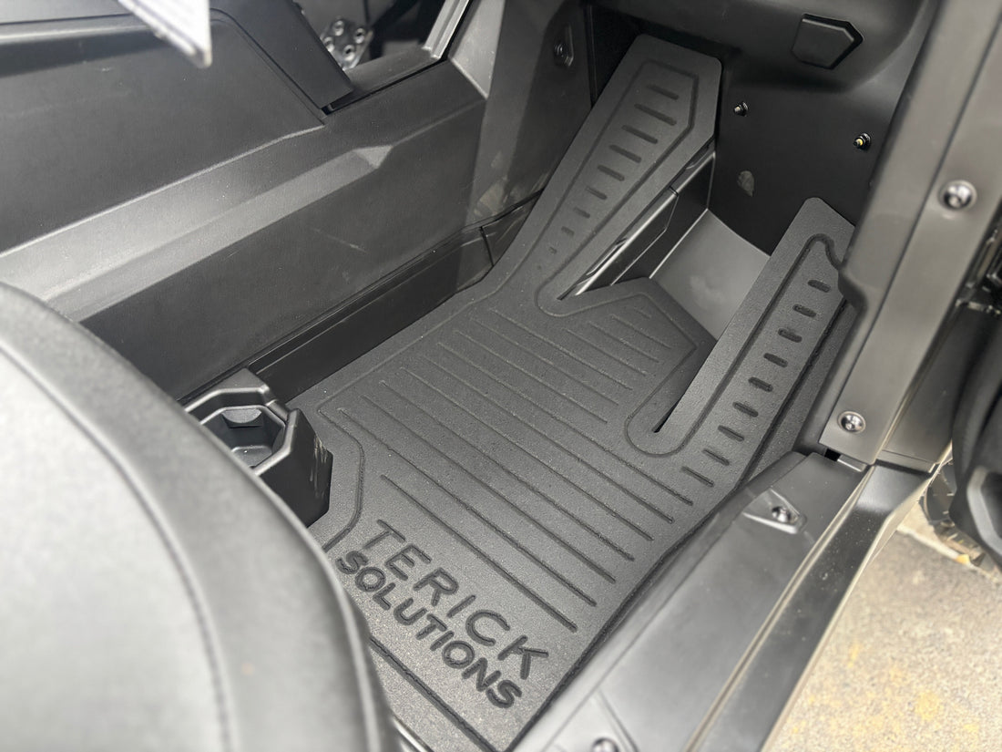Terick Rubber Floor Mats for Can-Am Commander / Maverick Gen 2