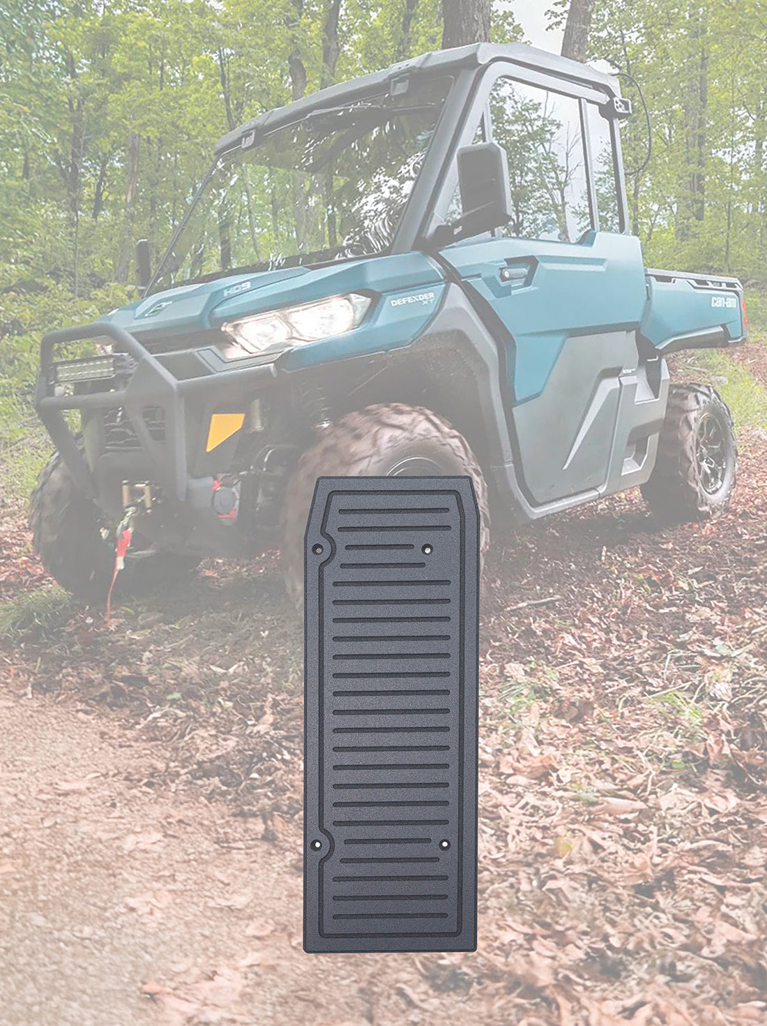 Terick Rubber Floor Mats for Can-Am Defender HD11