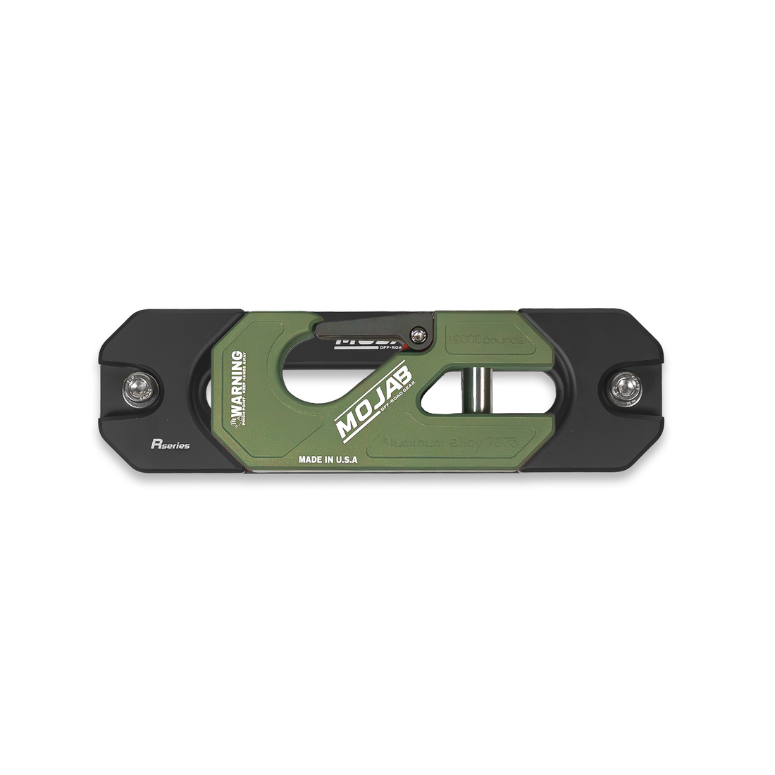 MOJAB Aluminum Recessed Winch Shackle with Fairlead Kit
