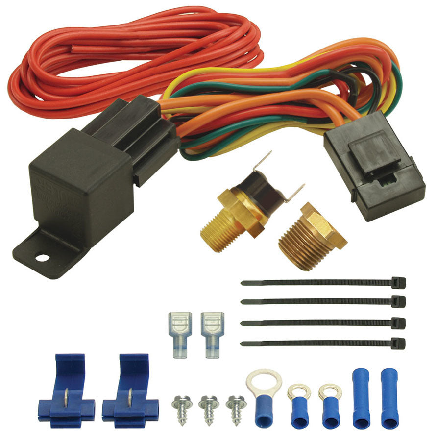 190F Fan Switch Thermost at Relay Kit 1/8in & 3/8 - 16721