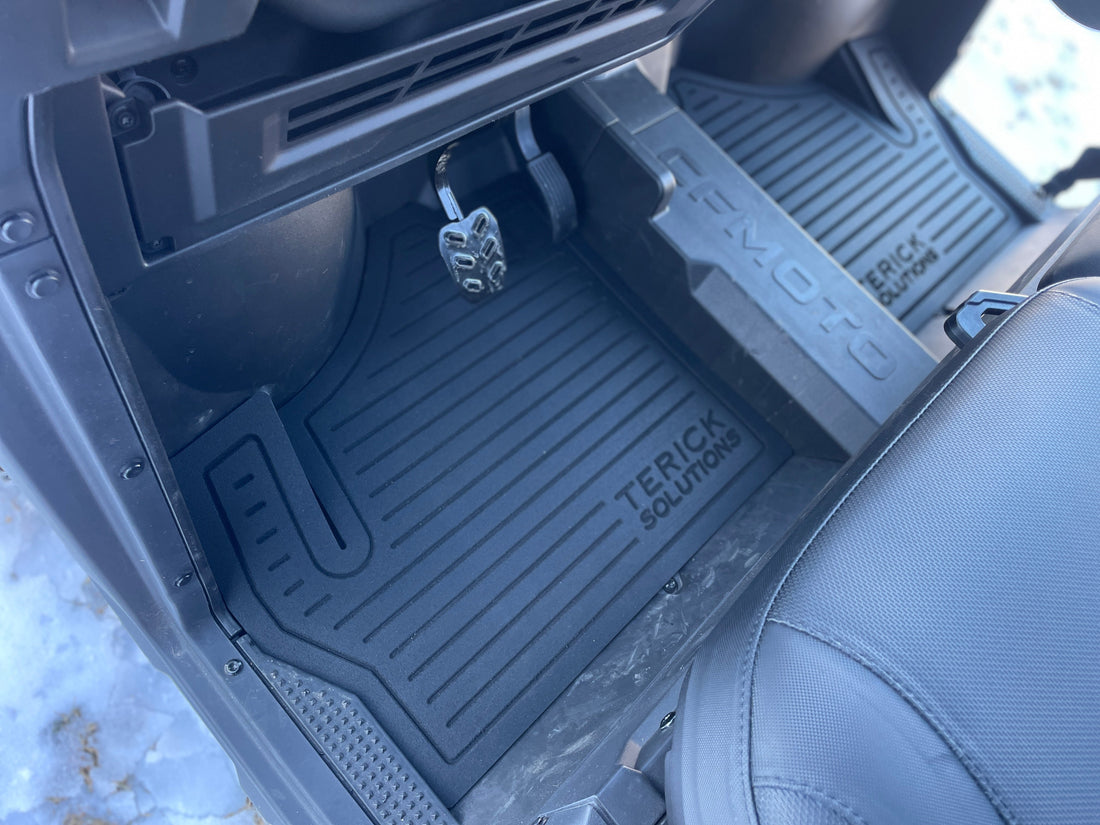 Terick Rubber Floor Mats for CFMOTO UFORCE 600