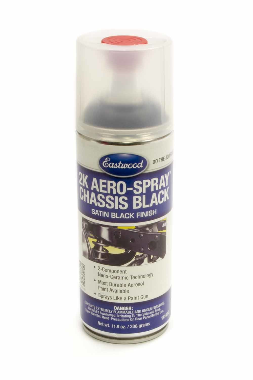 2K Aero Spray Paint Chassis Black Satin - 14146Z