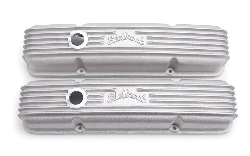 Valve Cover Kit Classic Finned SBC 59-86 - 41439