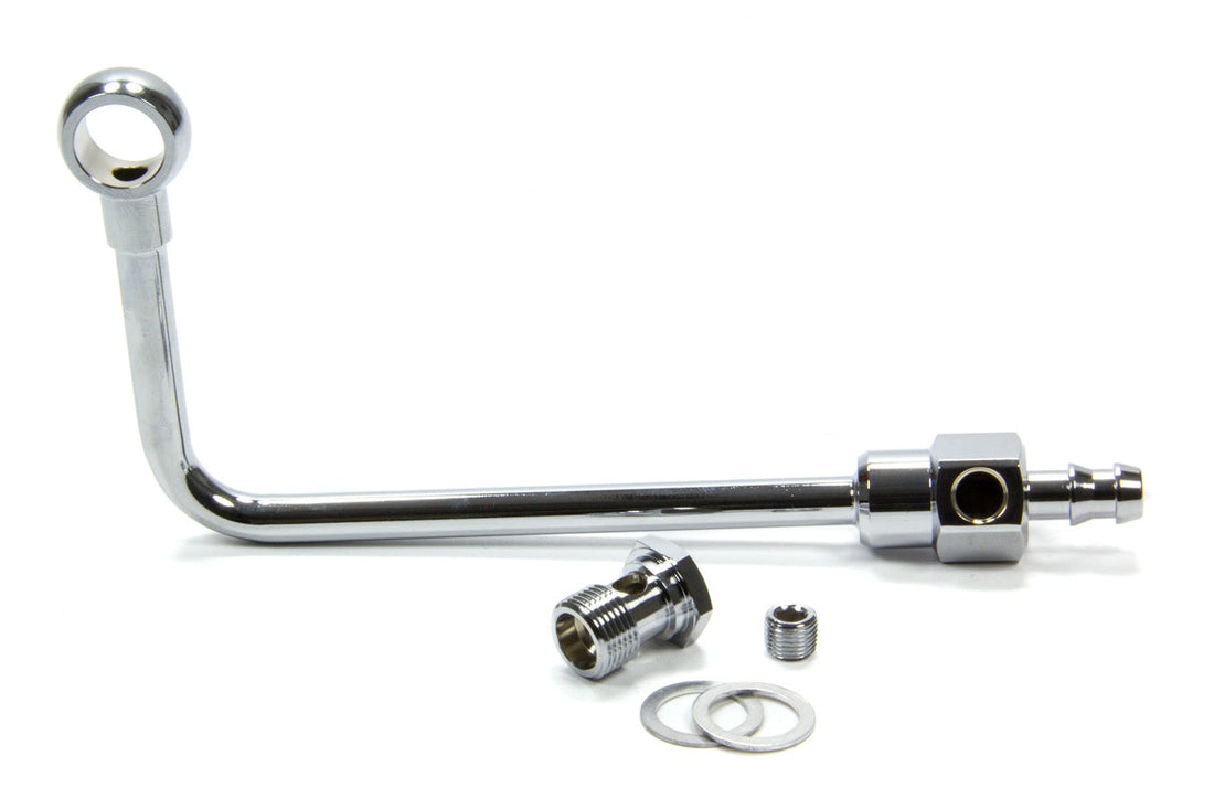Chrome Fuel Line for EPS Carb. - 8126