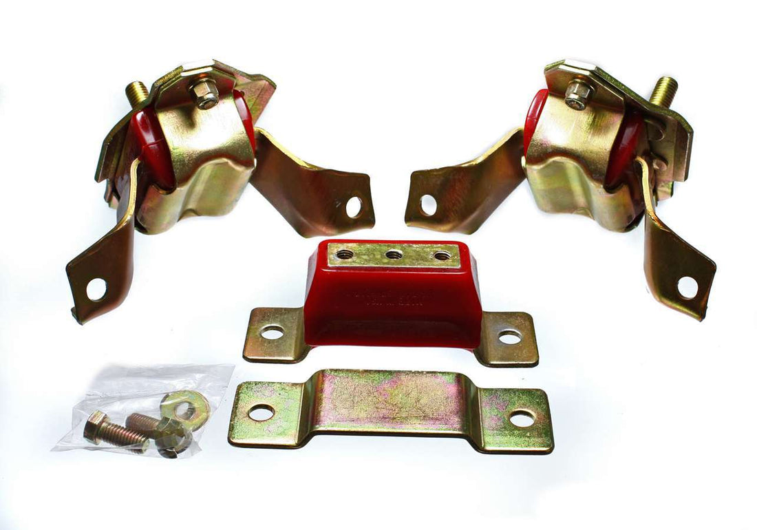 Poly Motor/Transmission Mounts Red - 41124R