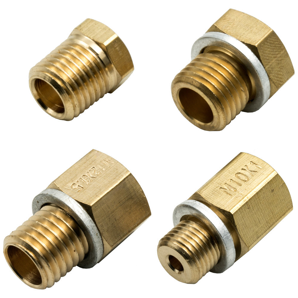 Adapter Kit - Oil Press 1/8-27 NPT to Metric - E9843