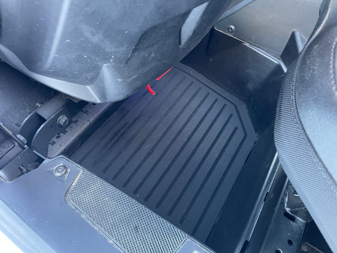 Terick Rubber Floor Mats for Polaris RZR XP 1000