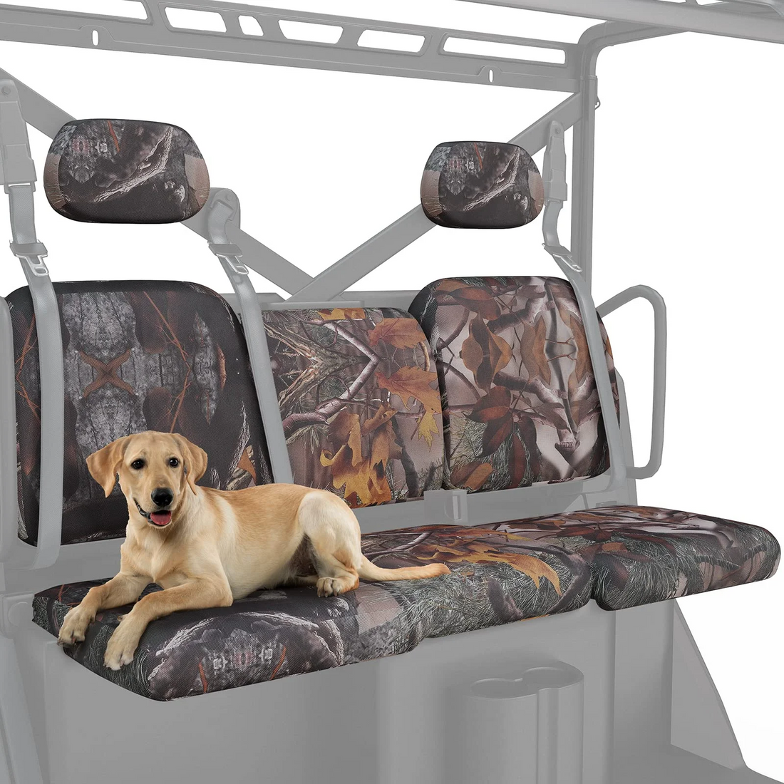Split Bench Seat Covers for Polaris Ranger XP 1000 / CREW (6 PCS) - view 10