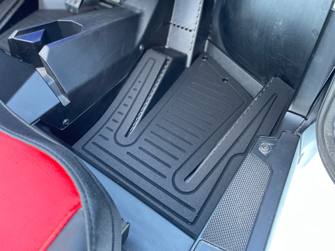 Terick Rubber Floor Mats for Polaris RZR XP 1000