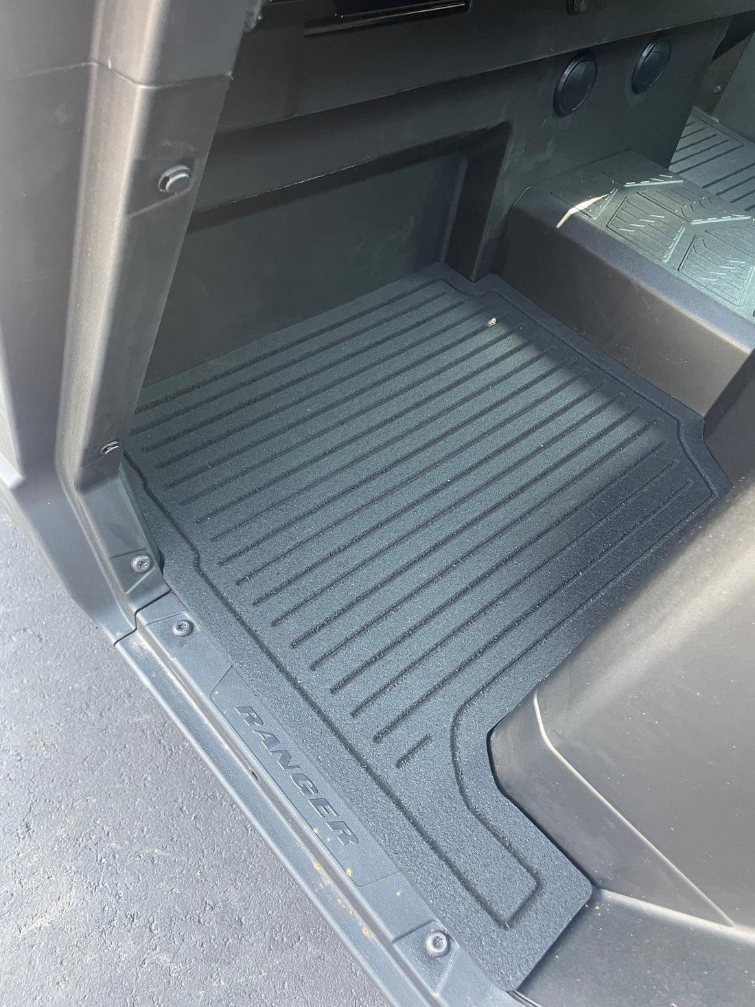 Terick Rubber Floor Mats for Polaris Ranger Base/EPS/Premium 1000, non-XP models