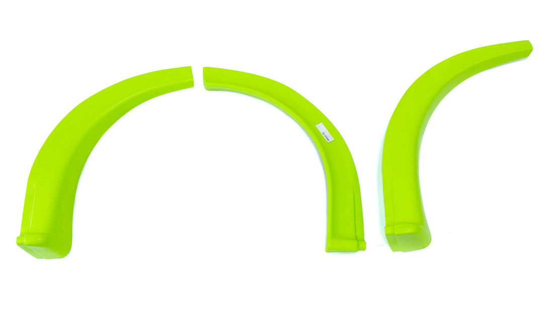 MD3 Wheel Flares Dirt Fluorescent Green Right - 007261FGR