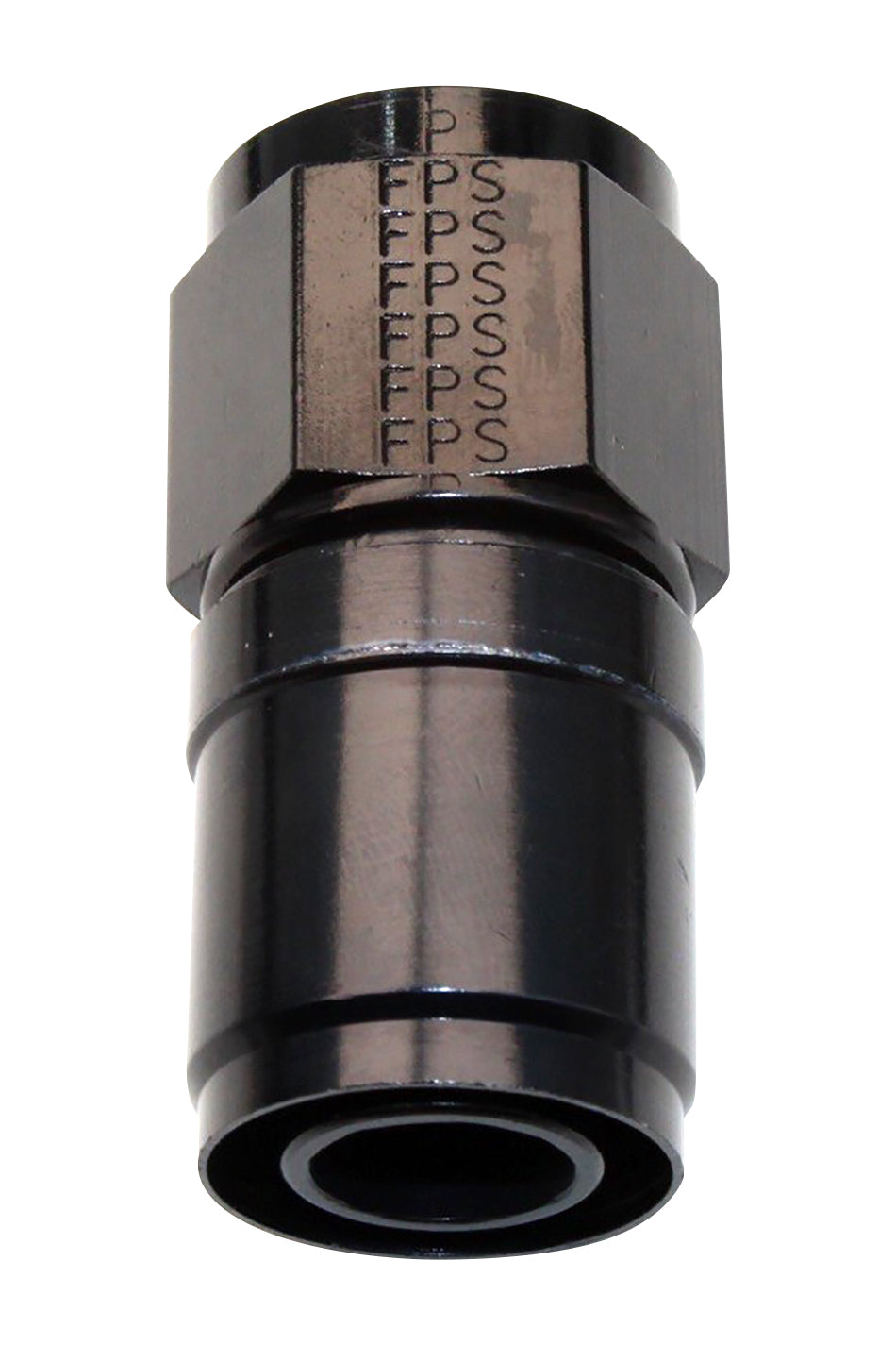 #6 Race-Rite Crimp-On Hose End Straight - 2600106