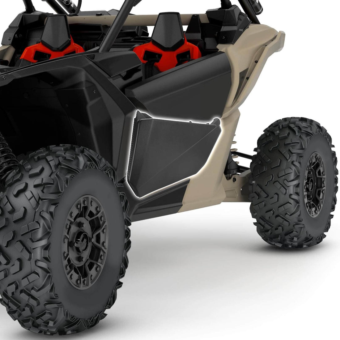 Front Lower Doors & Nerf Bars for Can-Am Maverick X3 - view 3