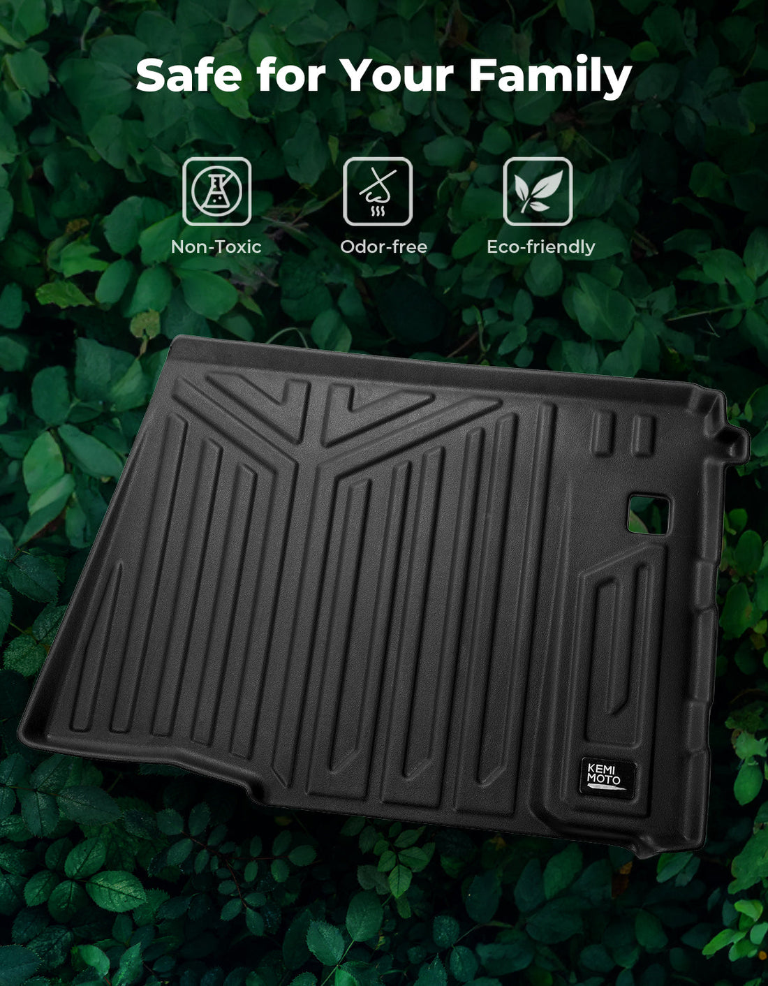 4PCS TPE Floor Mats Anti-Slip for Can-Am Defender Max HD7|8|9|10 - view 5
