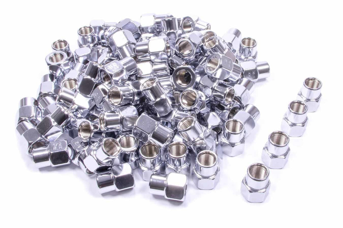 100 Lugnuts 1/2 Short Mag Open End - 73088SM