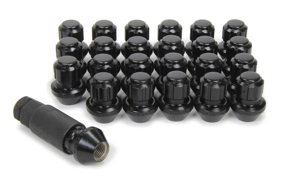 Lug Nut and Lock System 14mm x 1.50 Black - 96644BDX