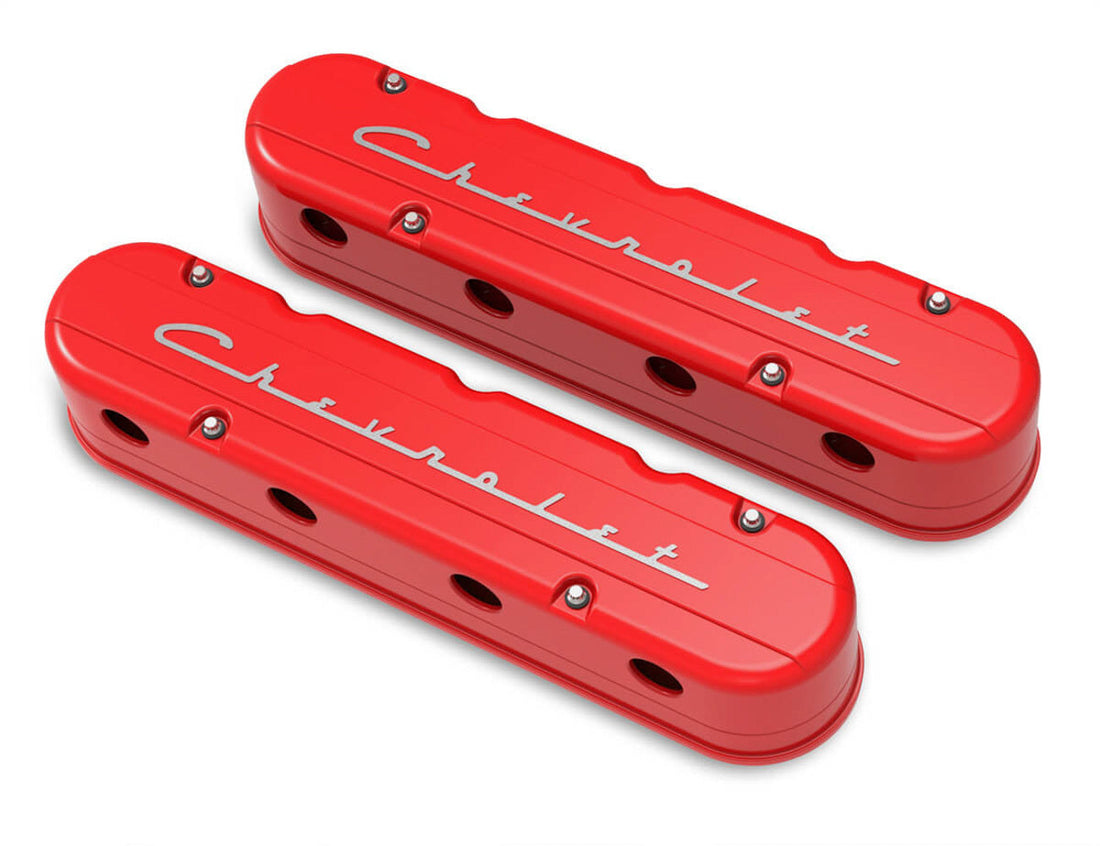 Valve Cover Set 2-Piece GM LS w/Chevrolet Logo - 241179