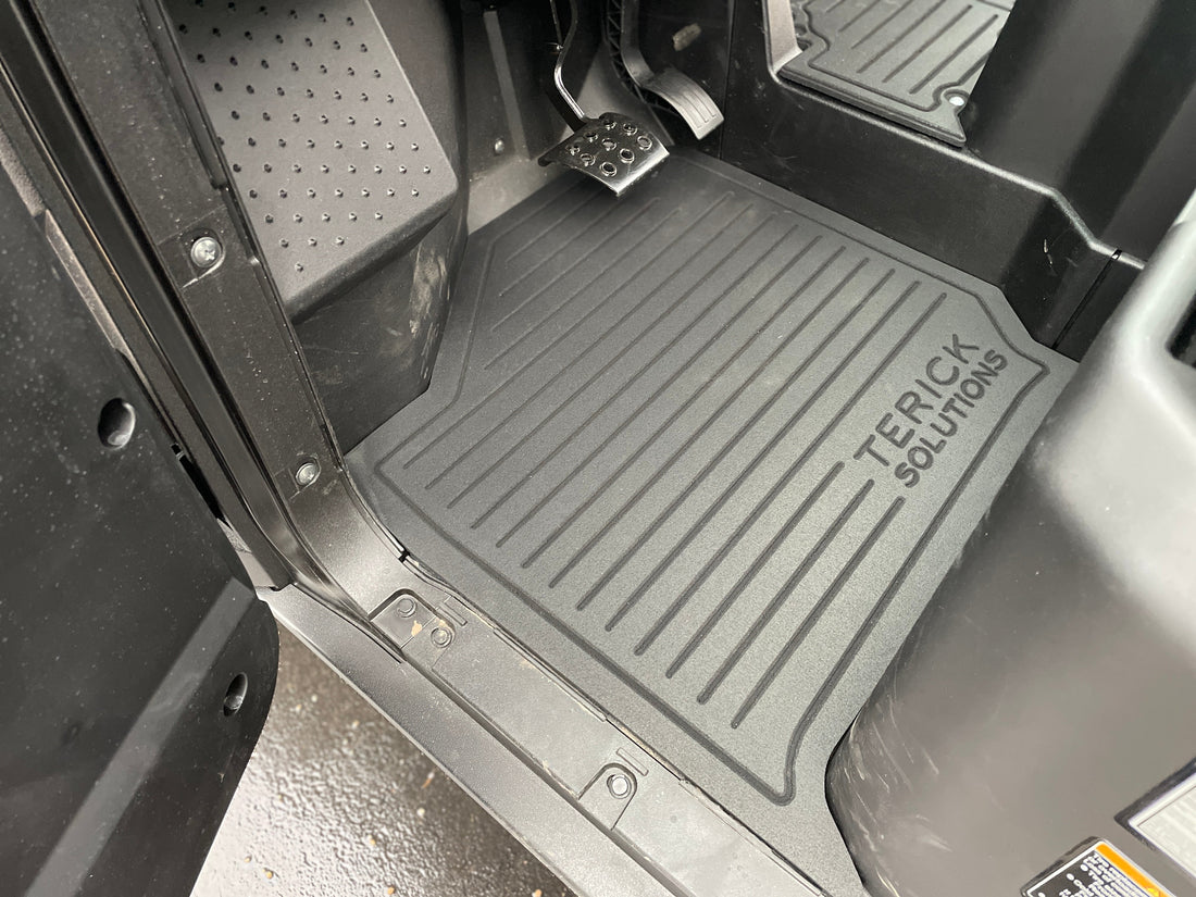 Terick Rubber Floor Mats for Kawasaki Ridge Crew