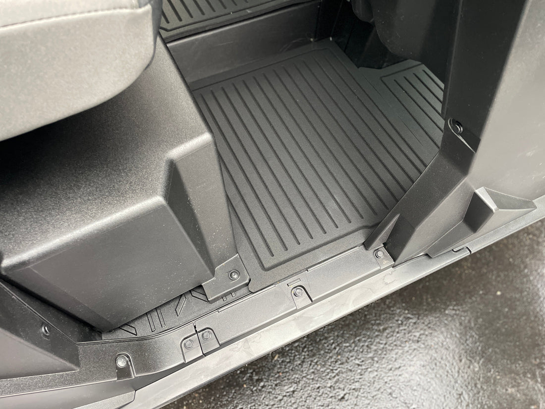 Terick Rubber Floor Mats for Kawasaki Ridge Crew