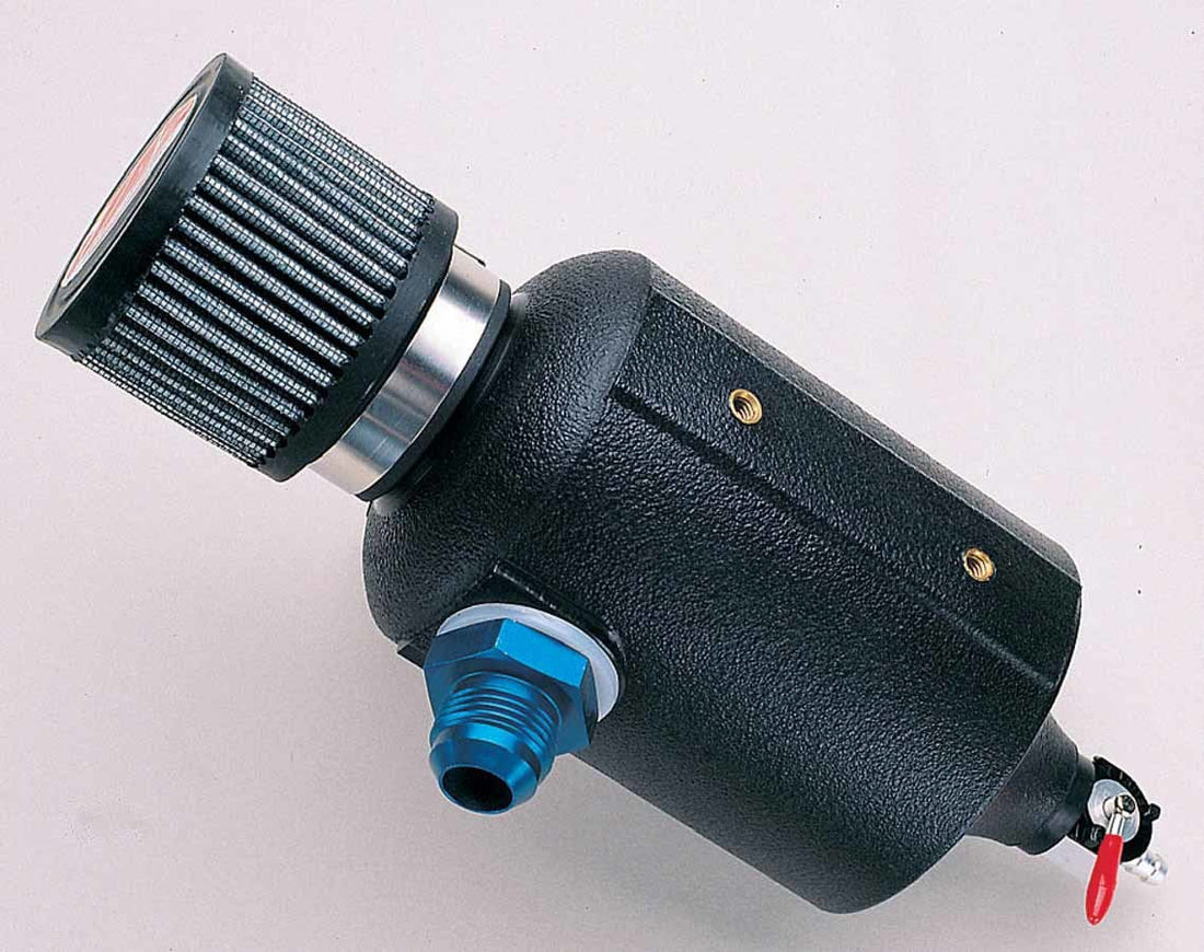 1 Qt Black Breather with/ AN-12 - 60522501