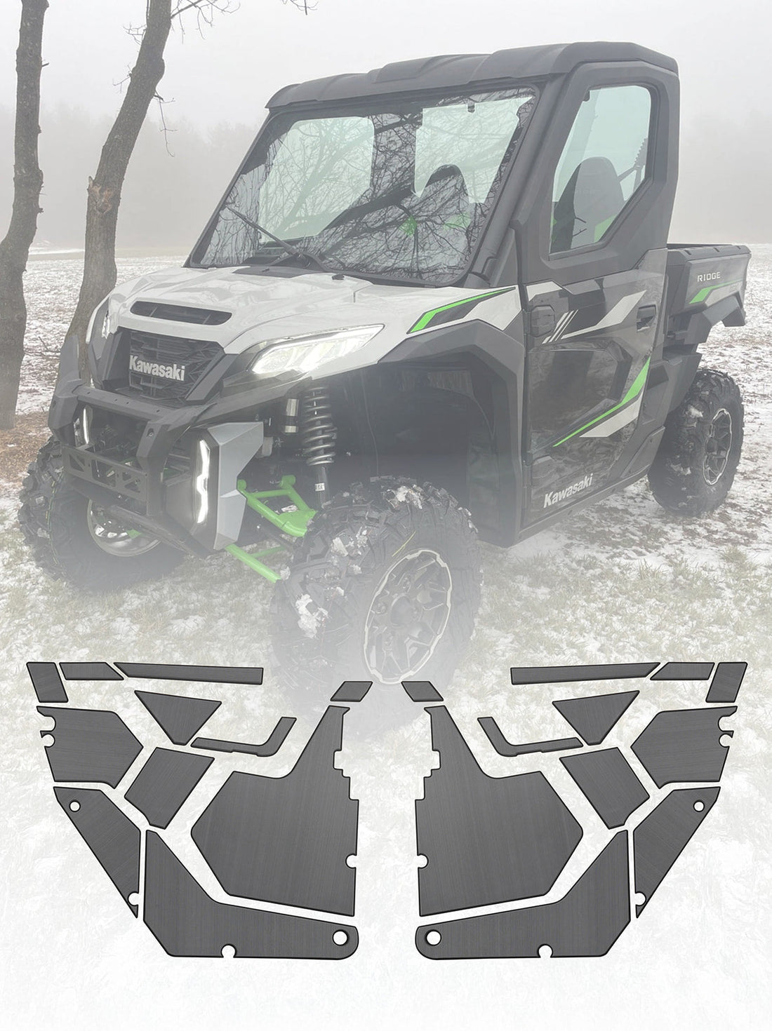 EVA Foam Door Panel Kit Kawasaki Ridge - image 13