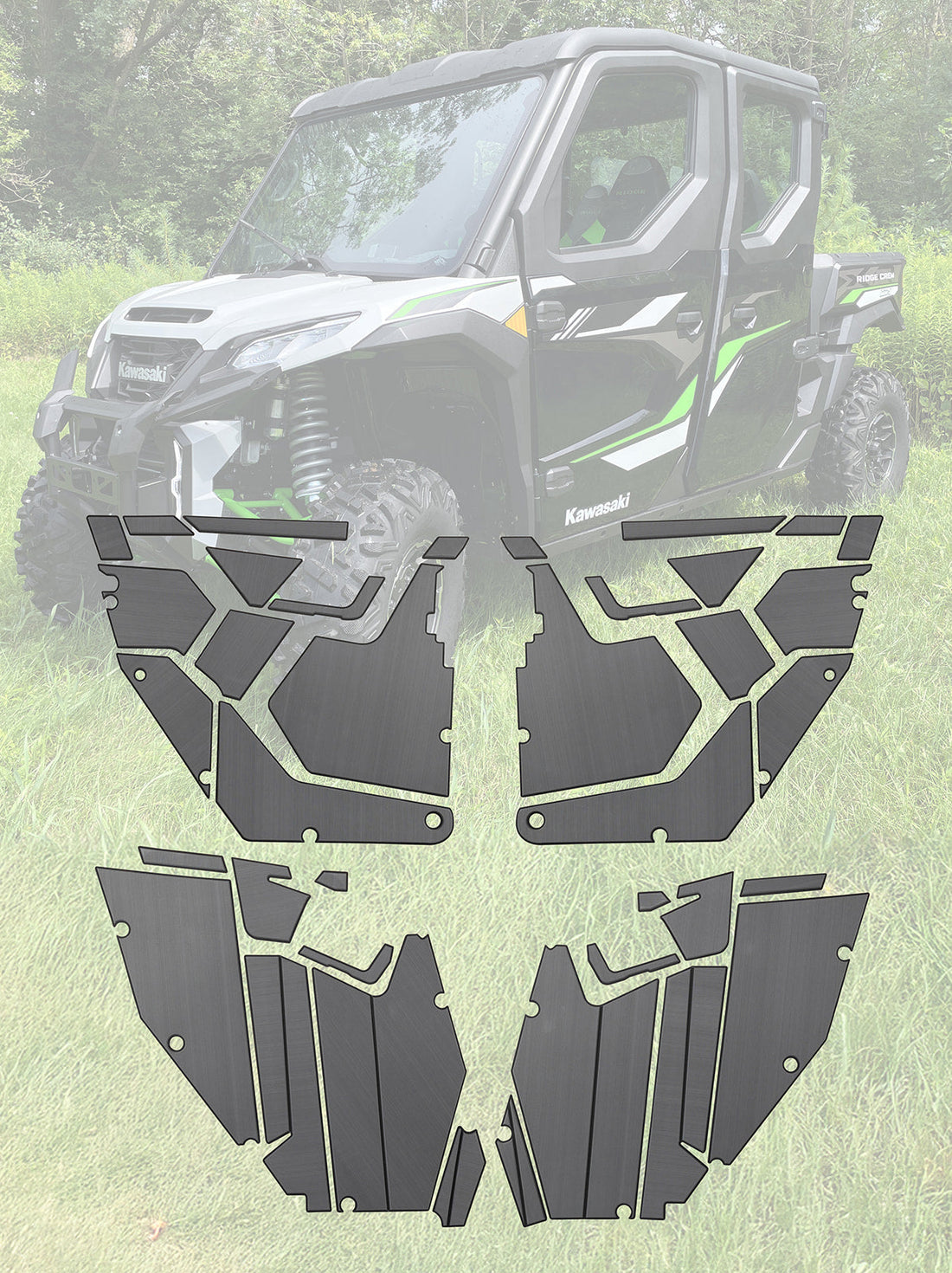 EVA Foam Door Panel Kit Kawasaki Ridge - image 15