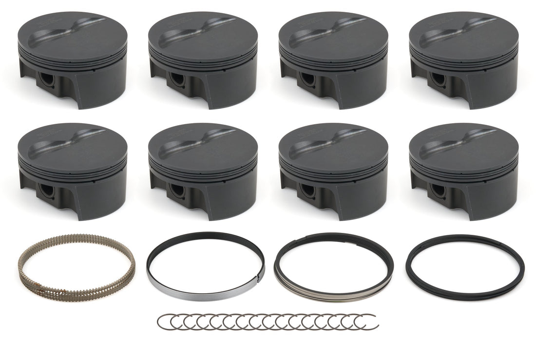 SBC FT PowerPak Piston Set 4.035 Bore -4.1cc - 930202635