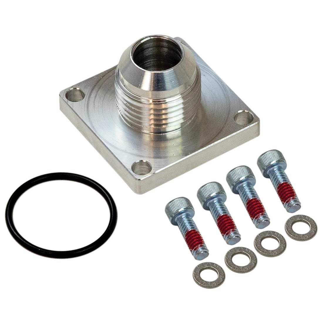 Fitting Dry Sump Square Base 10an Male - 22750