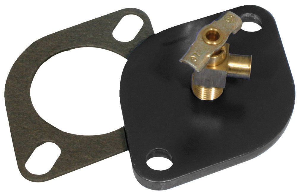 Chevy V8 Water Neck Bleeder Plate - 63432