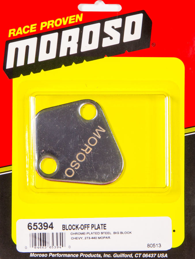 Bb Chevy F.P. Block-Off - 65394