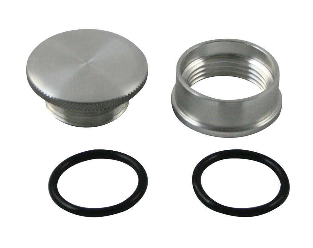 Aluminum Weld-In Filler Bung & Cap - 85282
