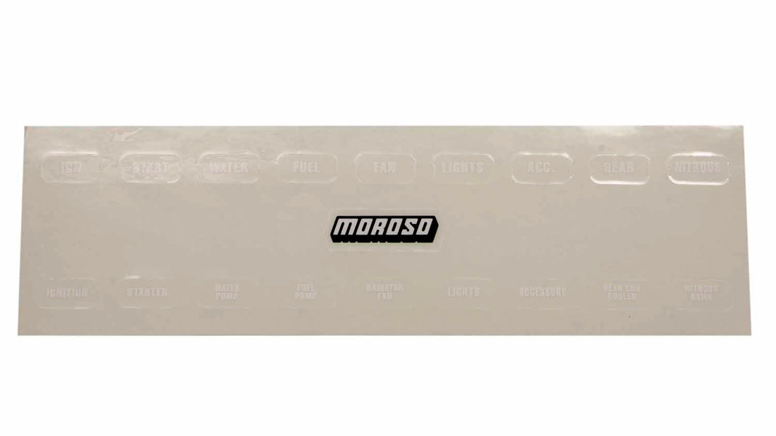 Switch Panel Label - 97542