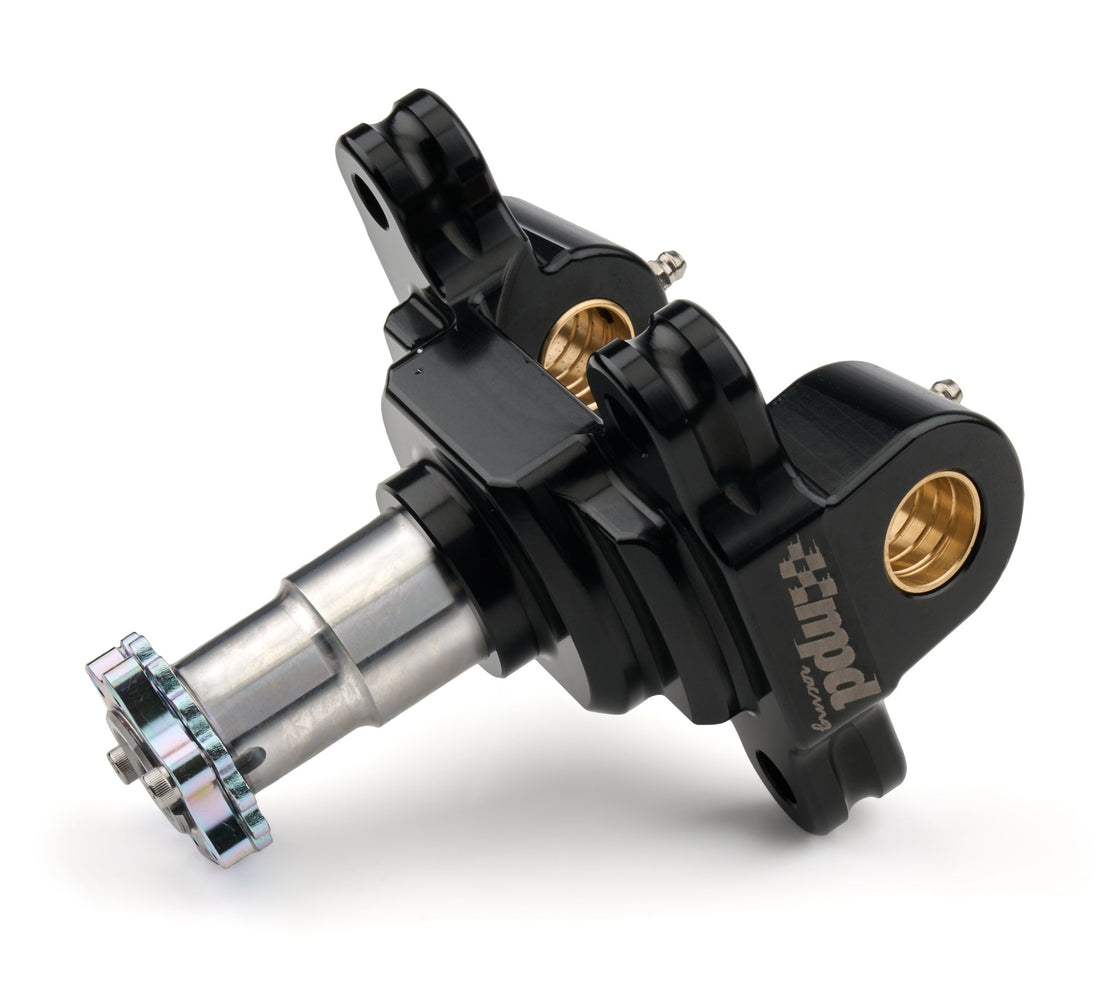 Pavement Spindle Stepped Snout Black 4-Hole - MPD14100