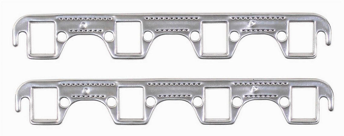 Alum SBF Exhaust Gasket Rectangle Port - 7410G