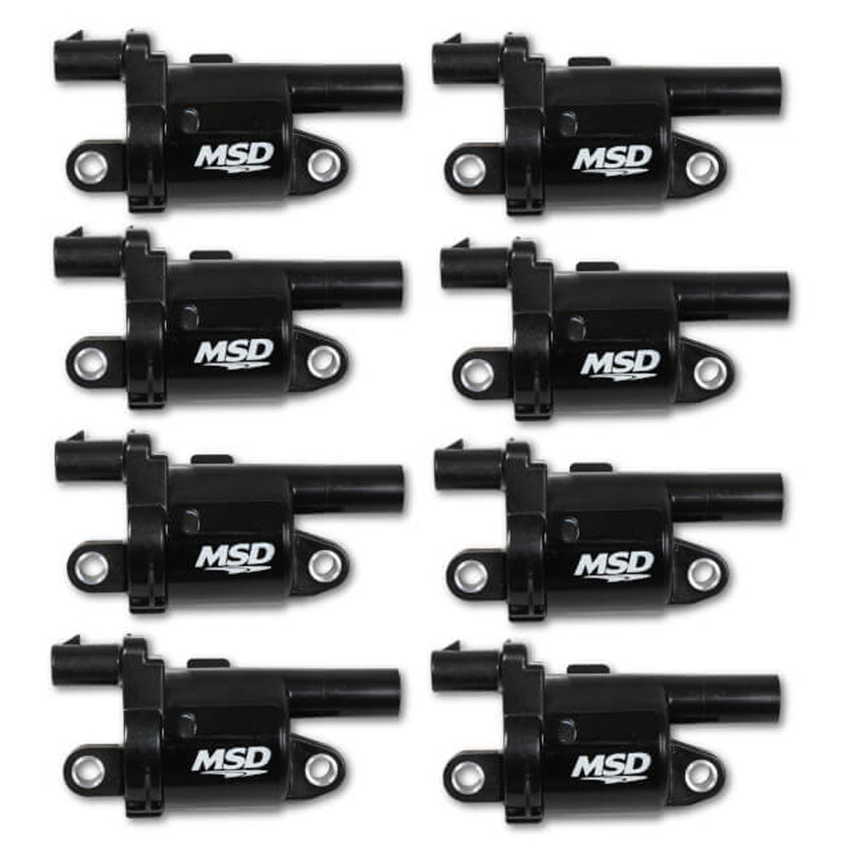 Coils Black Rnd 14UP GM V8 8-PK - 826883
