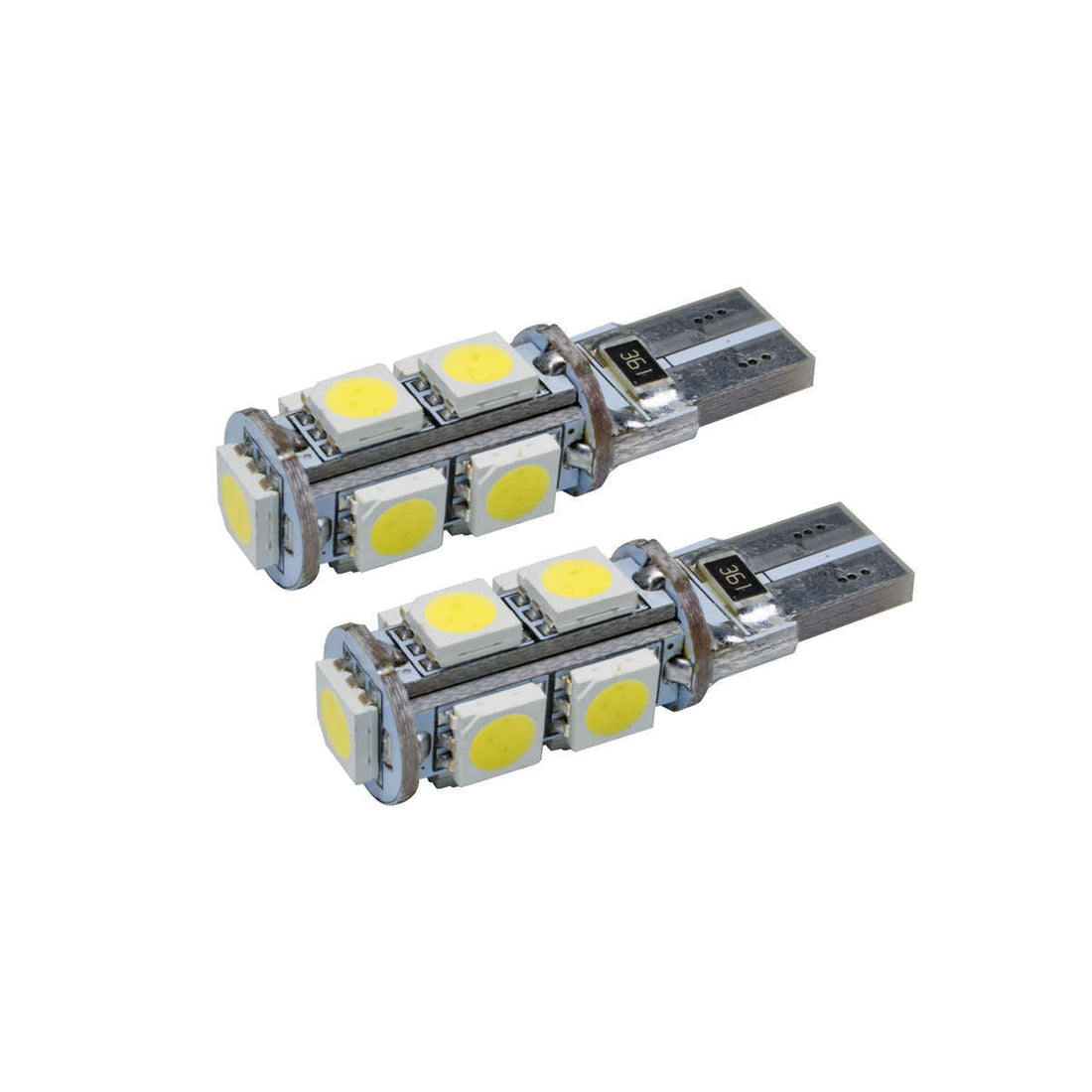T10 9 LED SMD Bulbs Pair White - 4804001