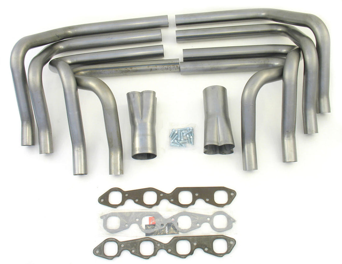 BBC Weld Up Header Kit Sprint Style 2in Dia - H8005