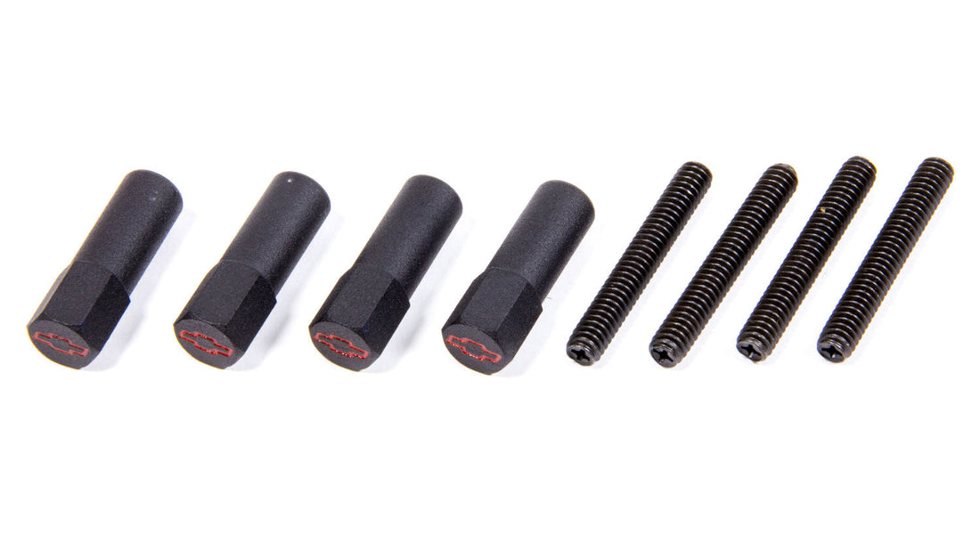 Valve Cover Nuts Black Crinkle (4) - 141759