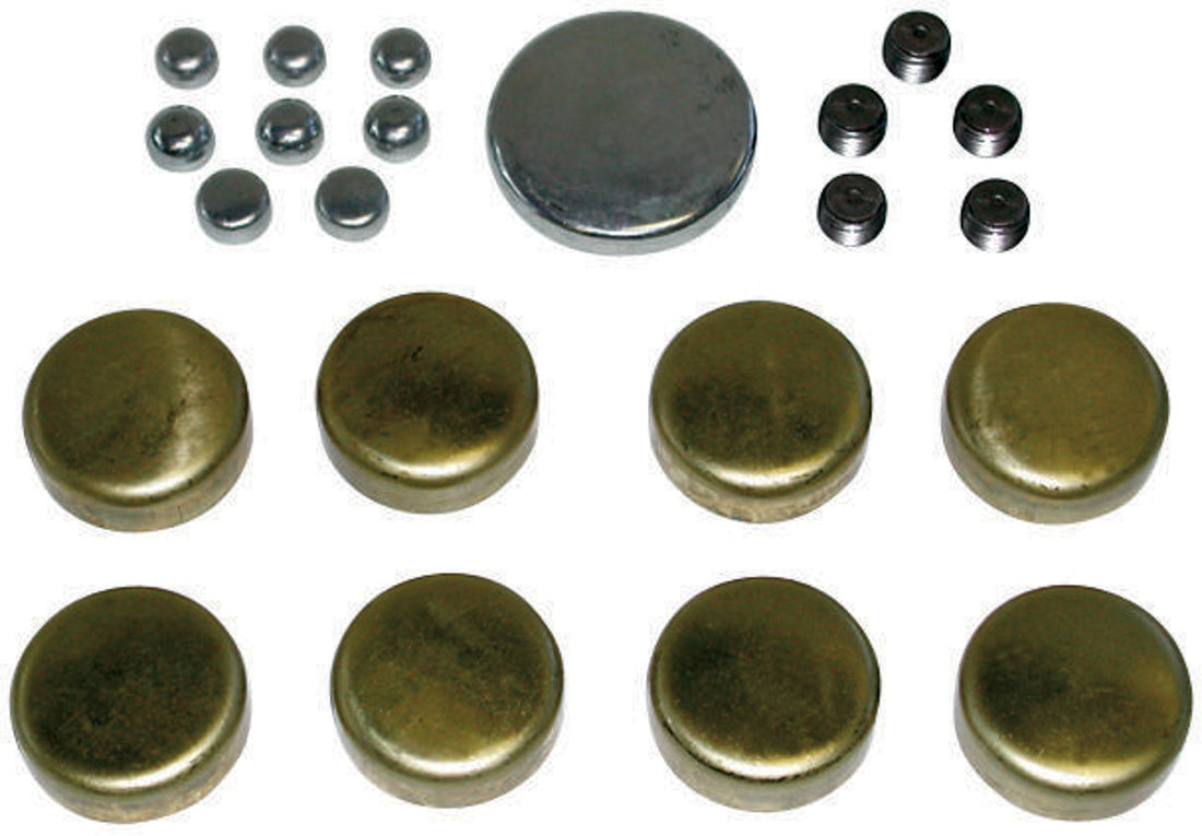 Brass Freeze Plug Kit Chevy 396-454 - 66552